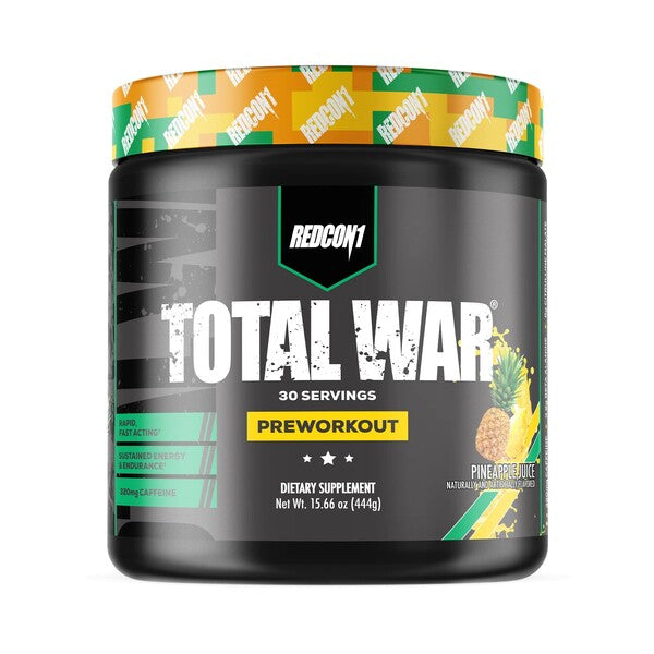 Redcon1 Total War Preworkout dosering instruktioner