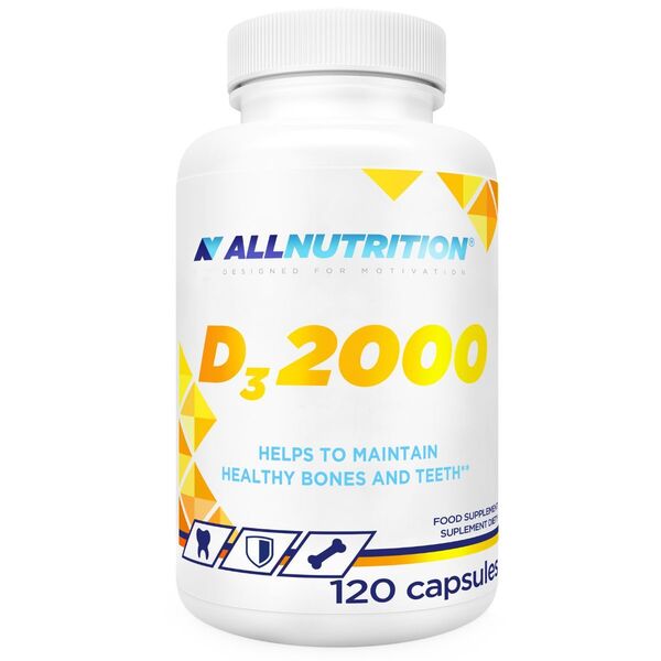 Vitamin D3 2000IU framsida förpackning