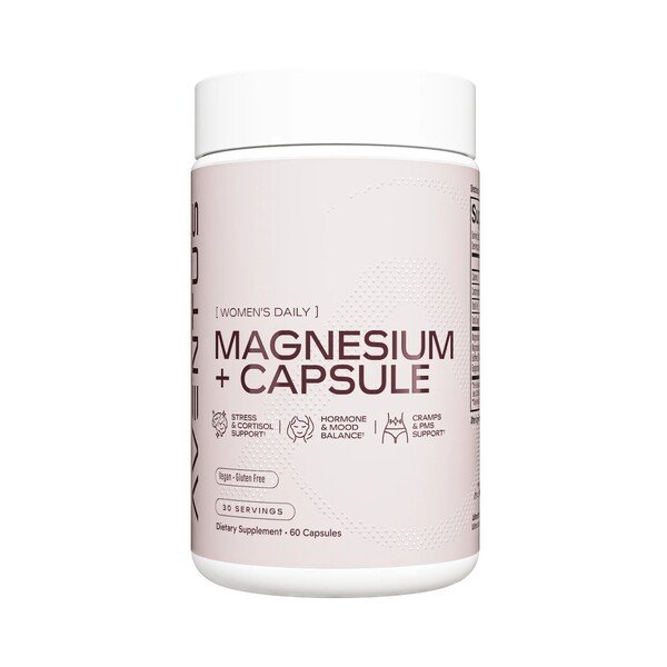 Aventus Supplements - Naisten Päivittäinen Magnesium - 60 Kapselia
