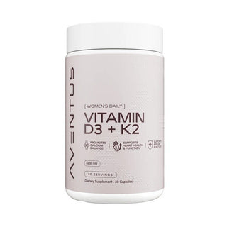 Aventus - D3-vitamiini + K2 - 30 kapselia