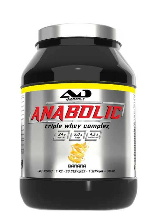Addict Sport Nutrition - Anabolisesti Kolmoisproteiini Kompleksi