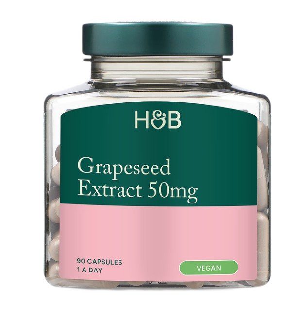 Holland & Barrett - Grapeseed Extract - 90 Caps