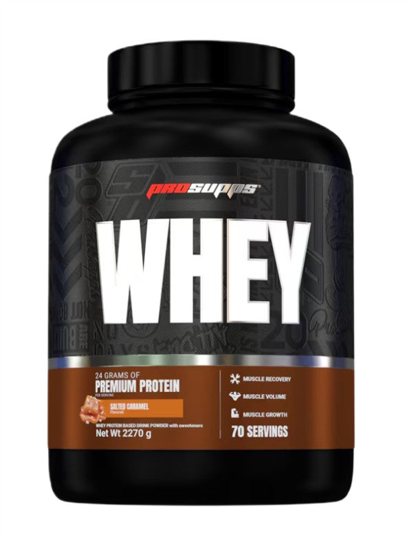 Prosupps Whey baksida näringsfakta