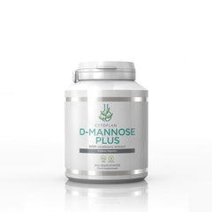 D-Mannose Plus – Urinvägshälsa baksida näringsinformation