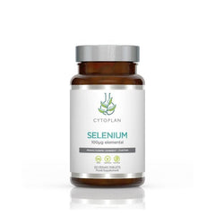 Selenium – 100 mcg baksida med näringsfakta