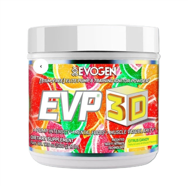 EVP 3D Advanced Pre-Workout varningstext