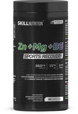 Zink + Magnesium + B6 – Återhämtning framsida
