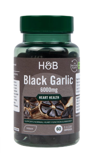 Black Garlic – Svart Vitlök 30 Kapslar framsida