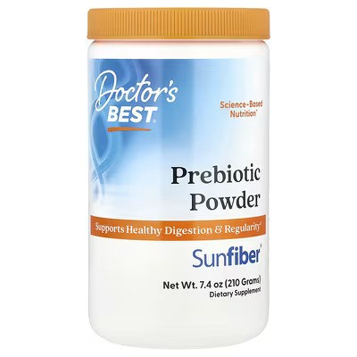 Doctor's Best - Prebiotic Powder Sunfiber - 210g