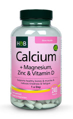 Holland & Barrett - Kalsium + Magnesium, Sinkki & D-vitamiini