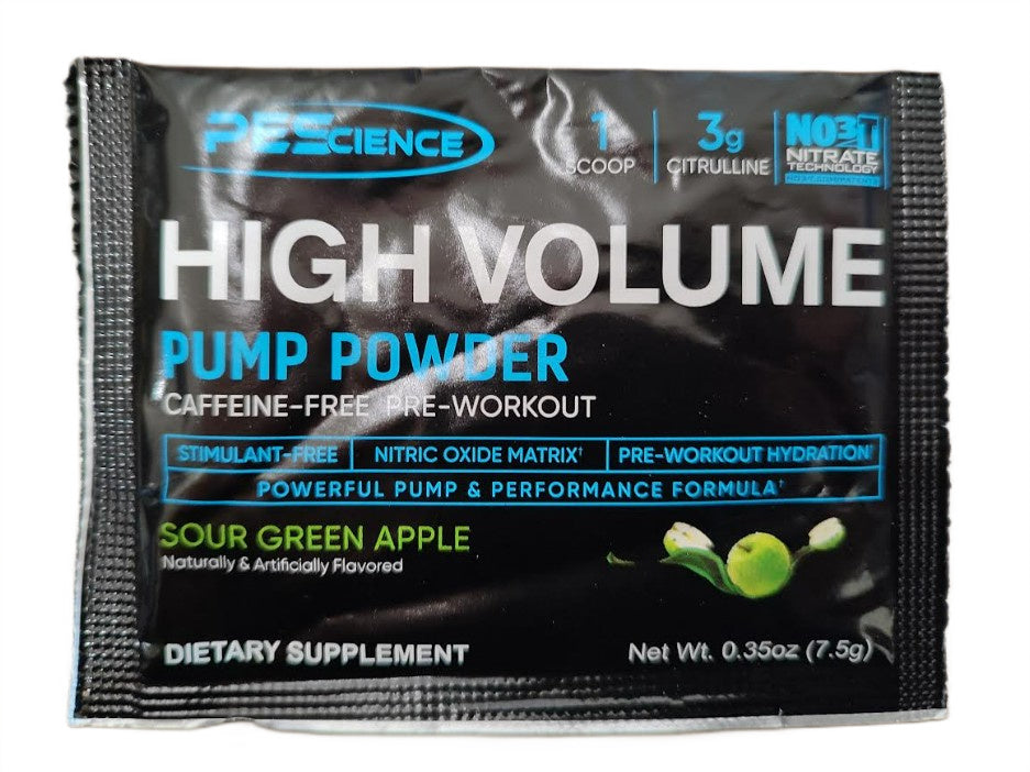 Pescience - High Volume (New Formula), Sour Green Apple - 7,5g (1 Portion)