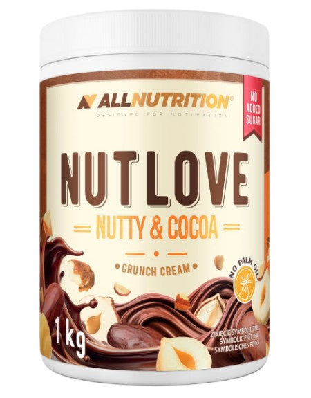 Allnutrition - Nutty & Cocoa Crunch Cream - 1000g