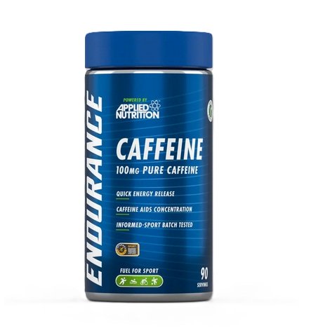 Endurance Caffeine 100 mg baksida näringsfakta