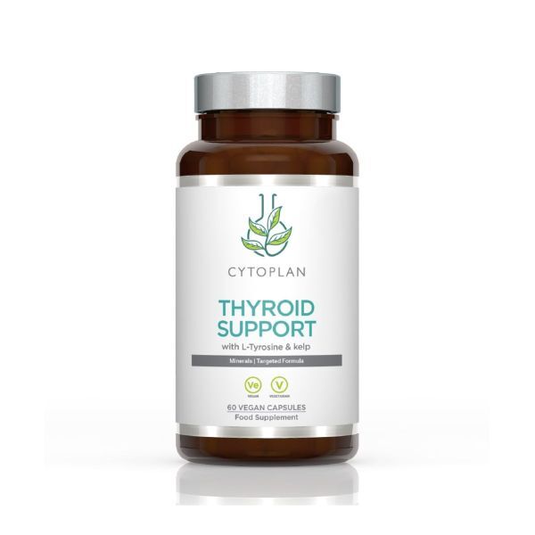 Thyroid Support – Sköldkörtelhälsa baksida näringsfakta