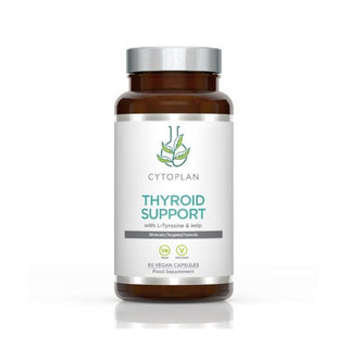 Thyroid Support – Sköldkörtelhälsa baksida näringsfakta