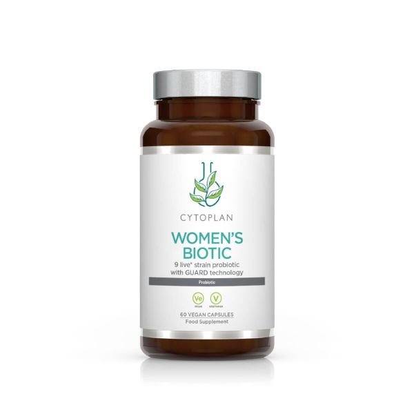 Women's Biotic 60 veganska kapslar framsida