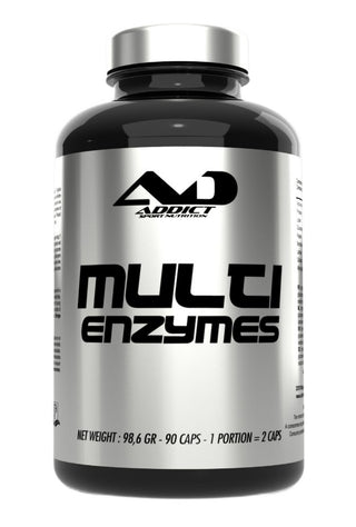 Addict Sport Nutrition Multi Enzymes 90 kapslar framsida