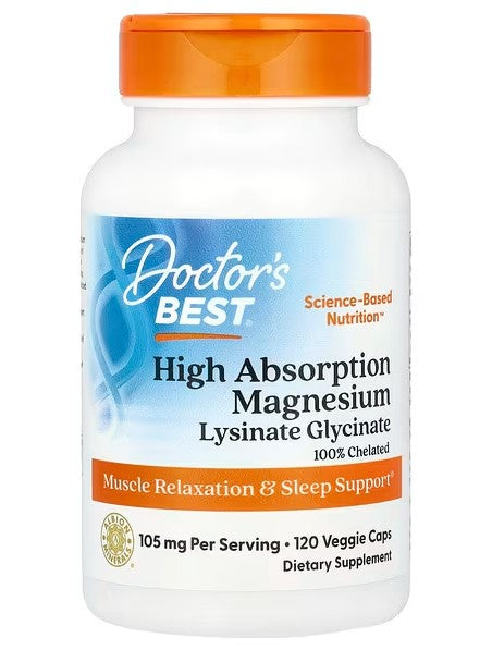 Doctor's Best - Høj Absorption Magnesium