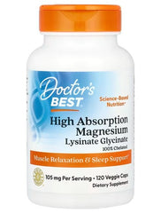 Doctor's Best - Høj Absorption Magnesium