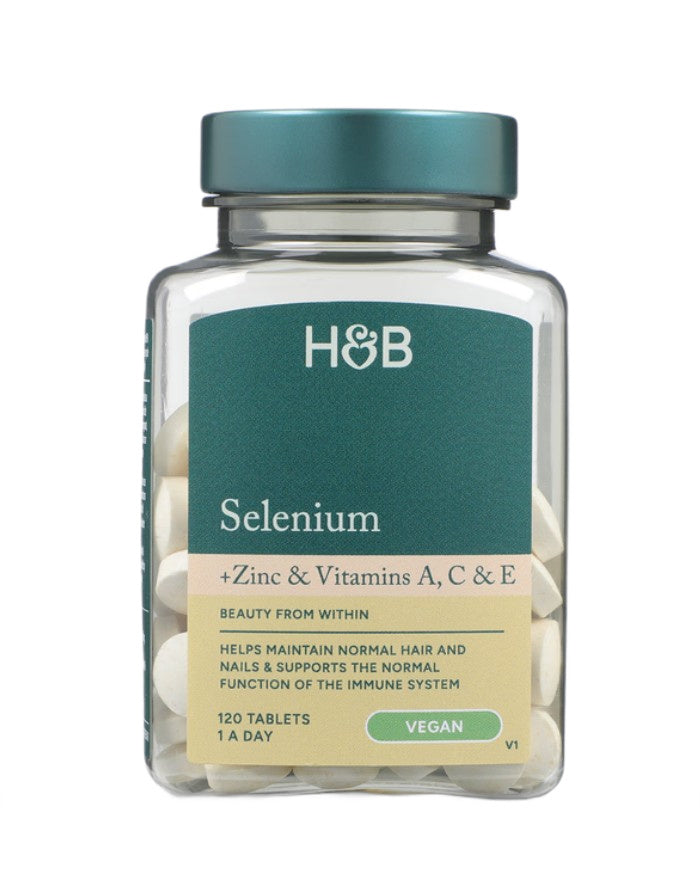 Selenium + Zink & Vitaminer A, C & E näringsfakta