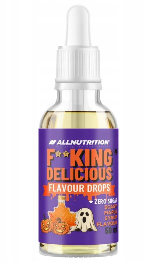 Allnutrition Delicious Flavor Drops förpackning detalj