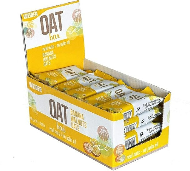 Weider - Oat Bar Banana Walnuts