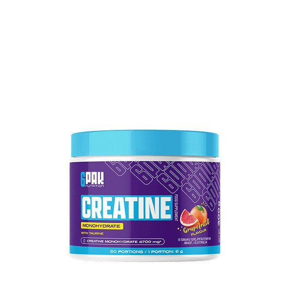 6Pak Creatine Monohydrate dosering & användning