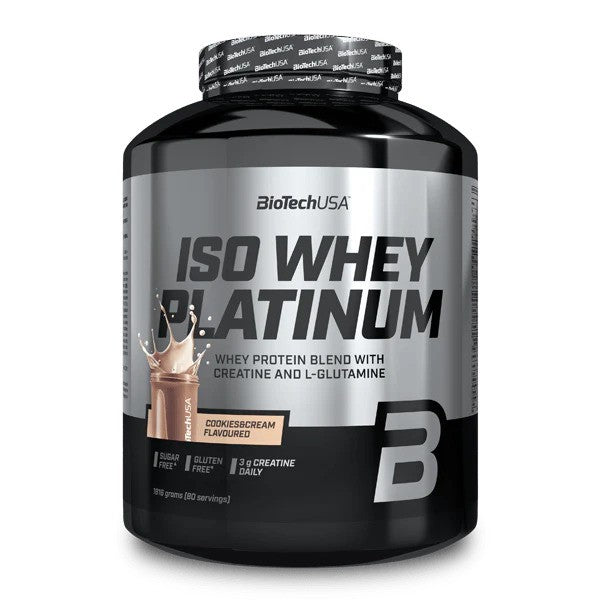 BioTechUSA Iso Whey Platinum framsida
