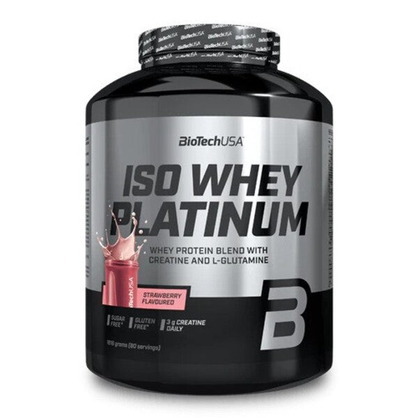BioTechUSA Iso Whey Platinum pulver textur