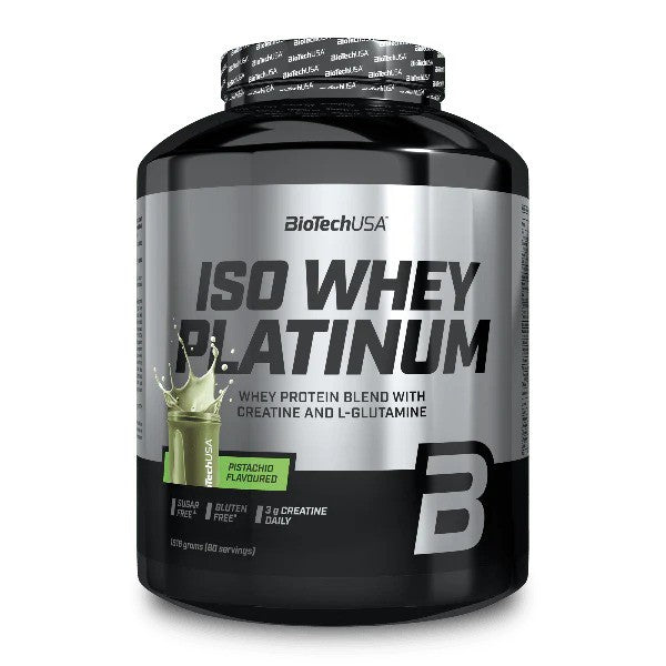 BioTechUSA Iso Whey Platinum produktdetalj scoop
