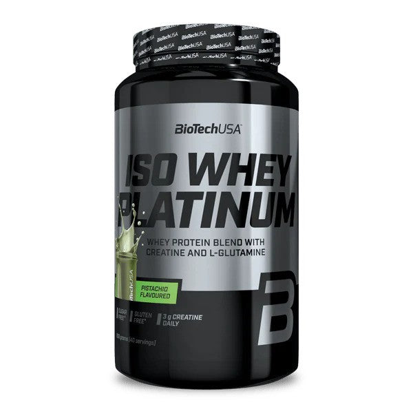 BioTechUSA Iso Whey Platinum öppen förpackning
