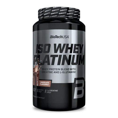 BioTechUSA Iso Whey Platinum packshot sida