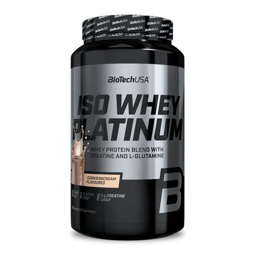 BioTechUSA Iso Whey Platinum ingredienser lista