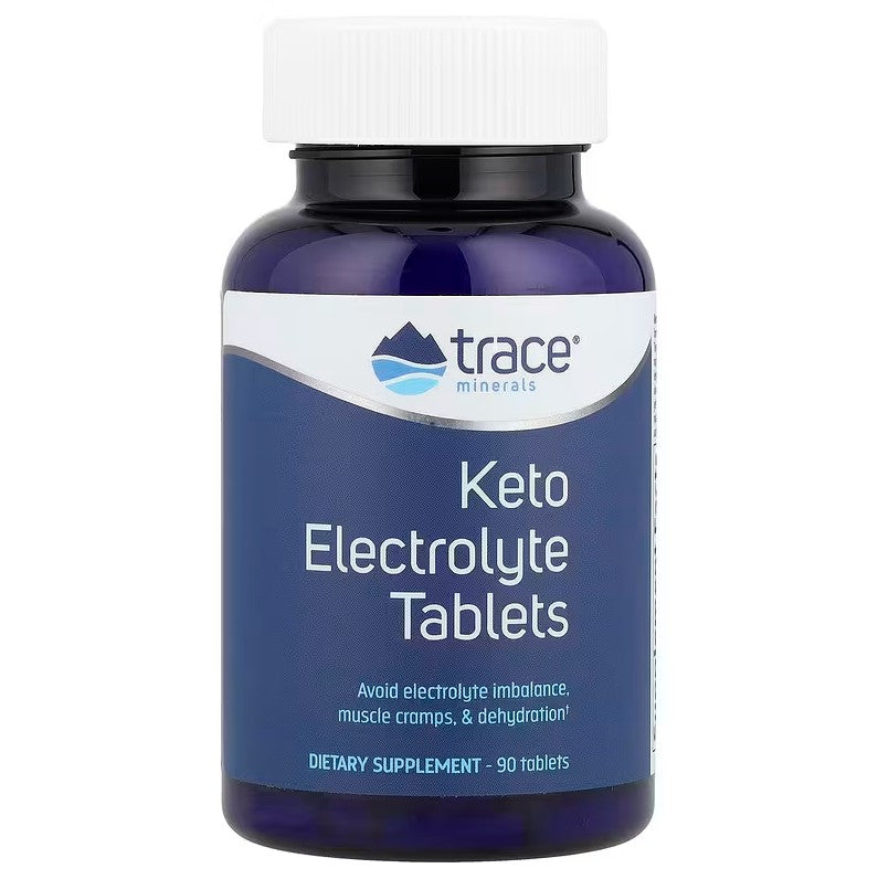 Trace Minerals - KETO Elektrolyyttitabletit - 90 tablettia