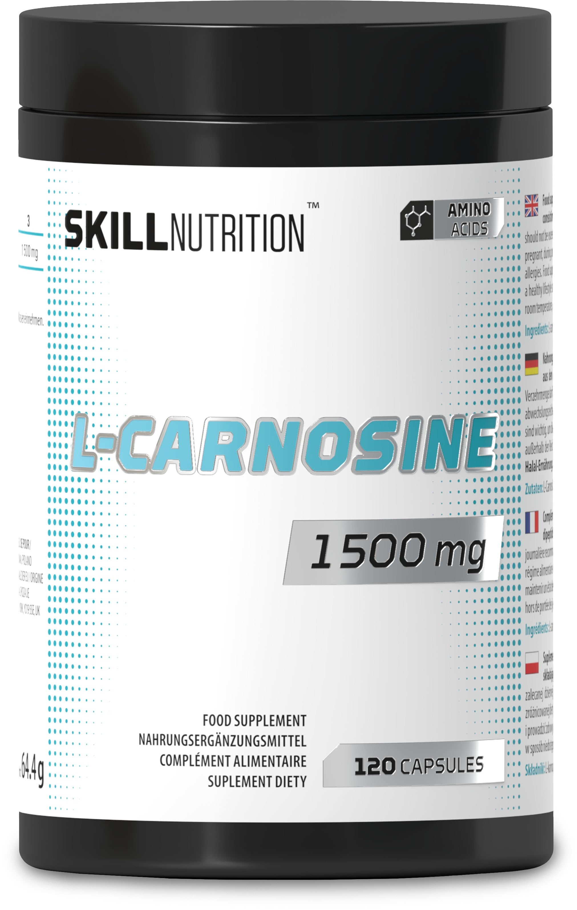 Skill Nutrition - L-Carnosine - 120 Capsules
