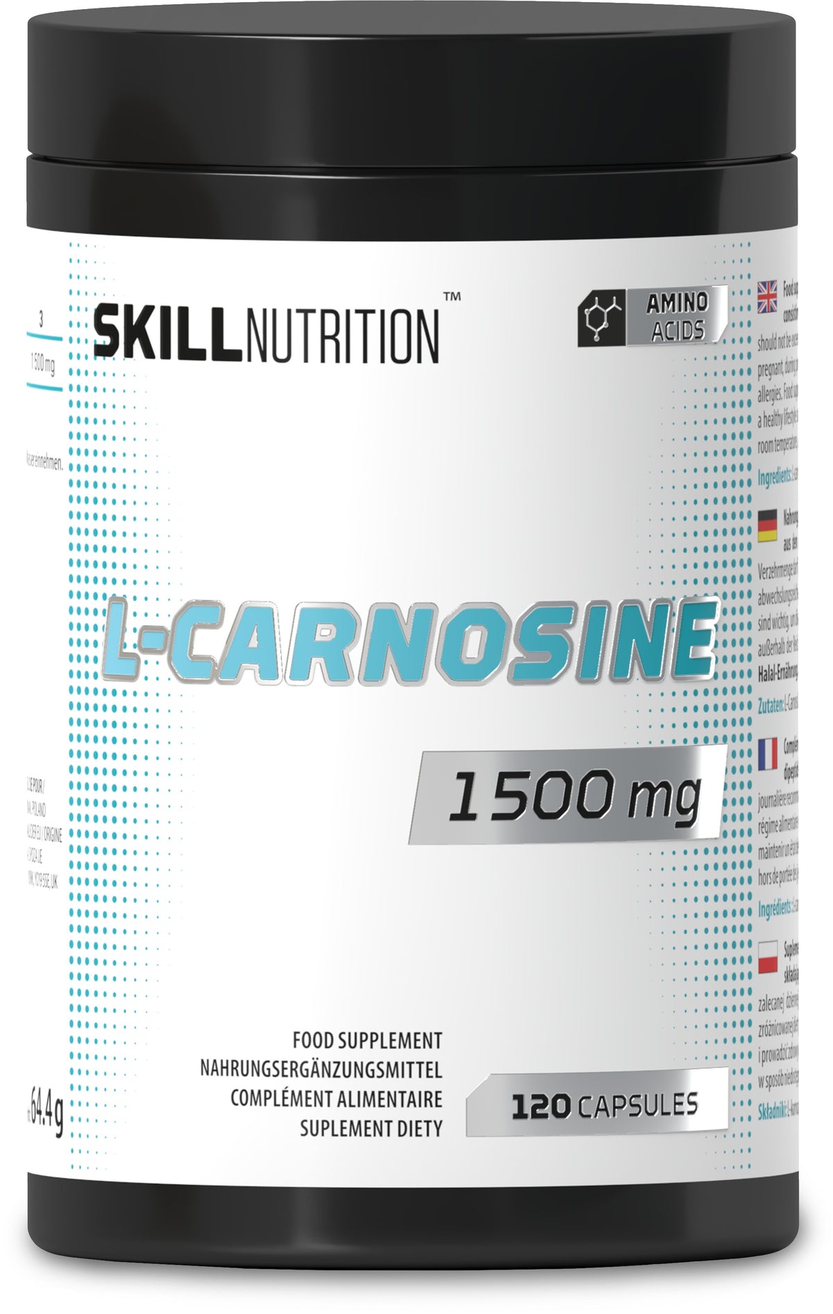 Skill Nutrition - L-Carnosine - 120 Capsules