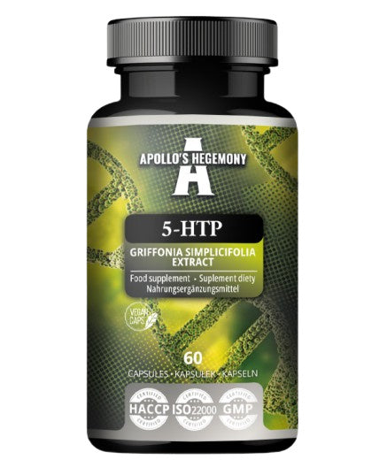 Apollo's Hegemony 5-HTP – Mentalt välbefinnande framsida