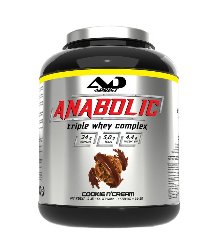Addict Sport Nutrition - Anaboliset Triple Whey -kompleksi