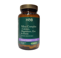 Holland & Barrett - Silica Complex + Kalsium, Magnesium, Sinkki ja Boori - 90 tablettia