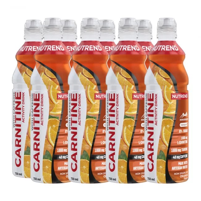 Nutrend - Carnitine Activity Drink with Caffeine, Non Sparkling