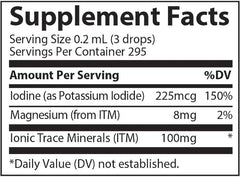 Trace Minerals - Ionic Iodine