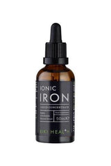 KIKI Health Liquid Iron 50ml, a natural iron supplement in a dropper bottle for optimal mineral balance.