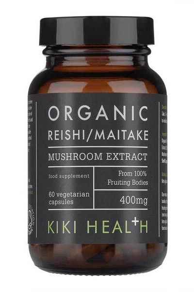 KIKI Health - Reishi & Maitake Mushroom Extract Organic - 60 vcaps