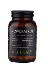 KIKI Health Resveratrol 60 vcaps - High potency giant knotweed extract for antioxidant support and heart health