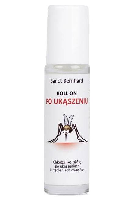 Kräuterhaus Sanct Bernhard After A Bite Roll-On (10 ml) for insect bite relief, easy to carry, with natural essential oils.