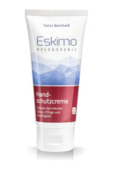 Kräuterhaus Sanct Bernhard Eskimo Protective Hand Cream tube, 25 ml, with 5% urea for sensitive skin care.