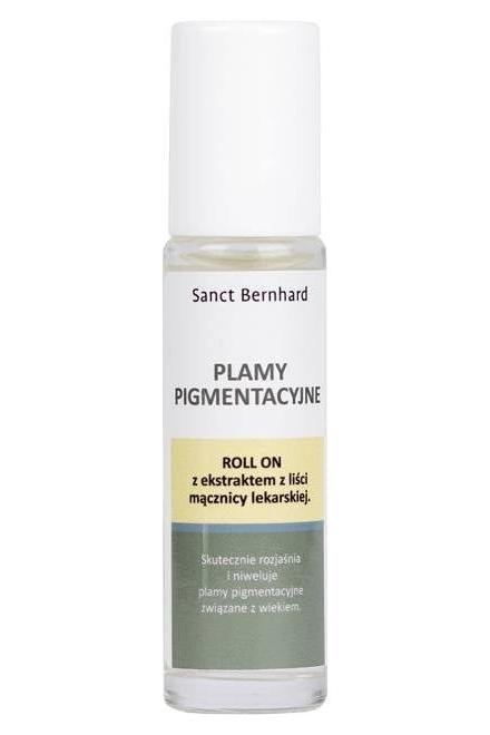 Kräuterhaus Sanct Bernhard Roll-On for pigmentary stains with extract from leaf of medicinal plant.
