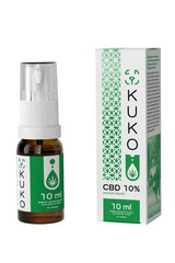 Kuko By Yango CBD oil for pets in a 10ml bottle, designed to promote health and well-being, with natural ingredients.