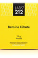 Labs 212 Betaine Citrate 140 kapslar framsida