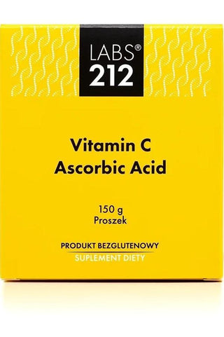 Vitamin C Powder – L-askorbinsyra framsida